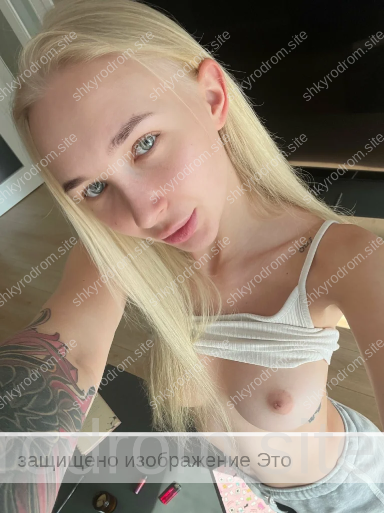 Красивые голые фото - слив молодой блондинки Насти